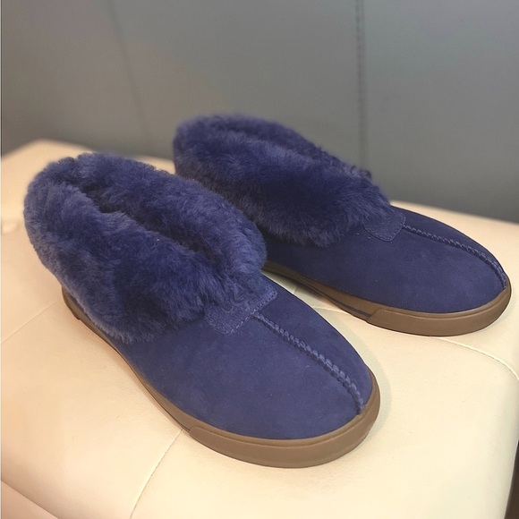 NWOT Blue Suede Ugg Ankle Boots US 9/UK 7.5 - Picture 5 of 8